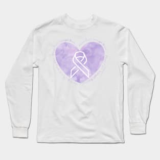 Hope Faith Strength Bravery IBD Warriors Merchandise Long Sleeve T-Shirt